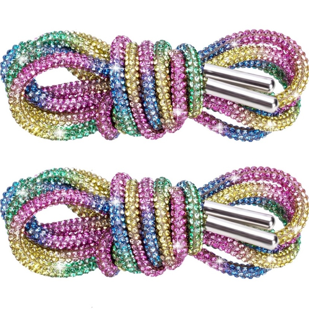 30″ Shimmering Glitter Shoelaces – Fits 4–5 Eyelets